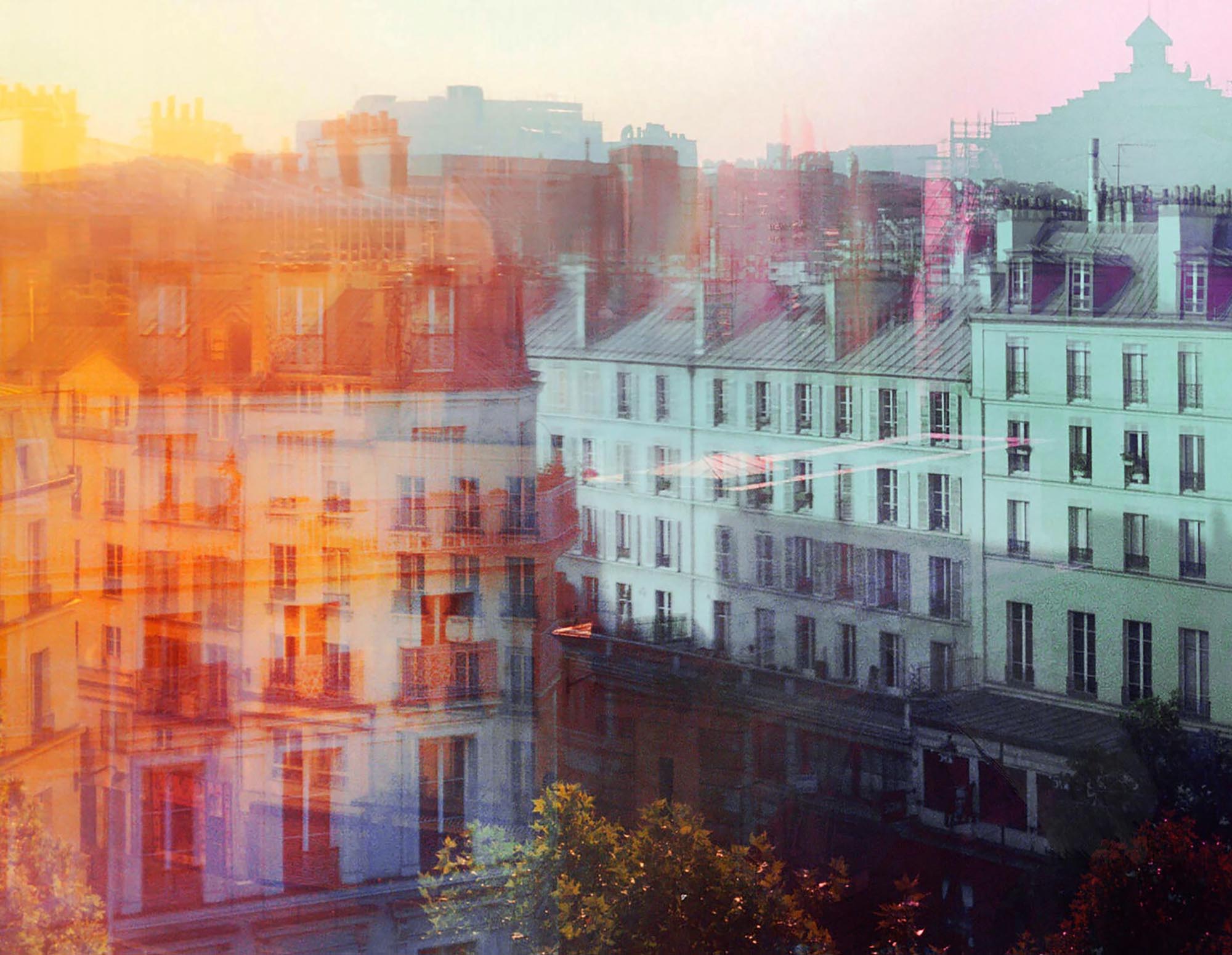 http://Double%20exposure%20of%20Parisian%20apartment%20buildings,%20one%20layer%20in%20warm%20tones,%20the%20other%20in%20cool%20tones,%20creating%20a%20layered,%20dreamy%20cityscape
